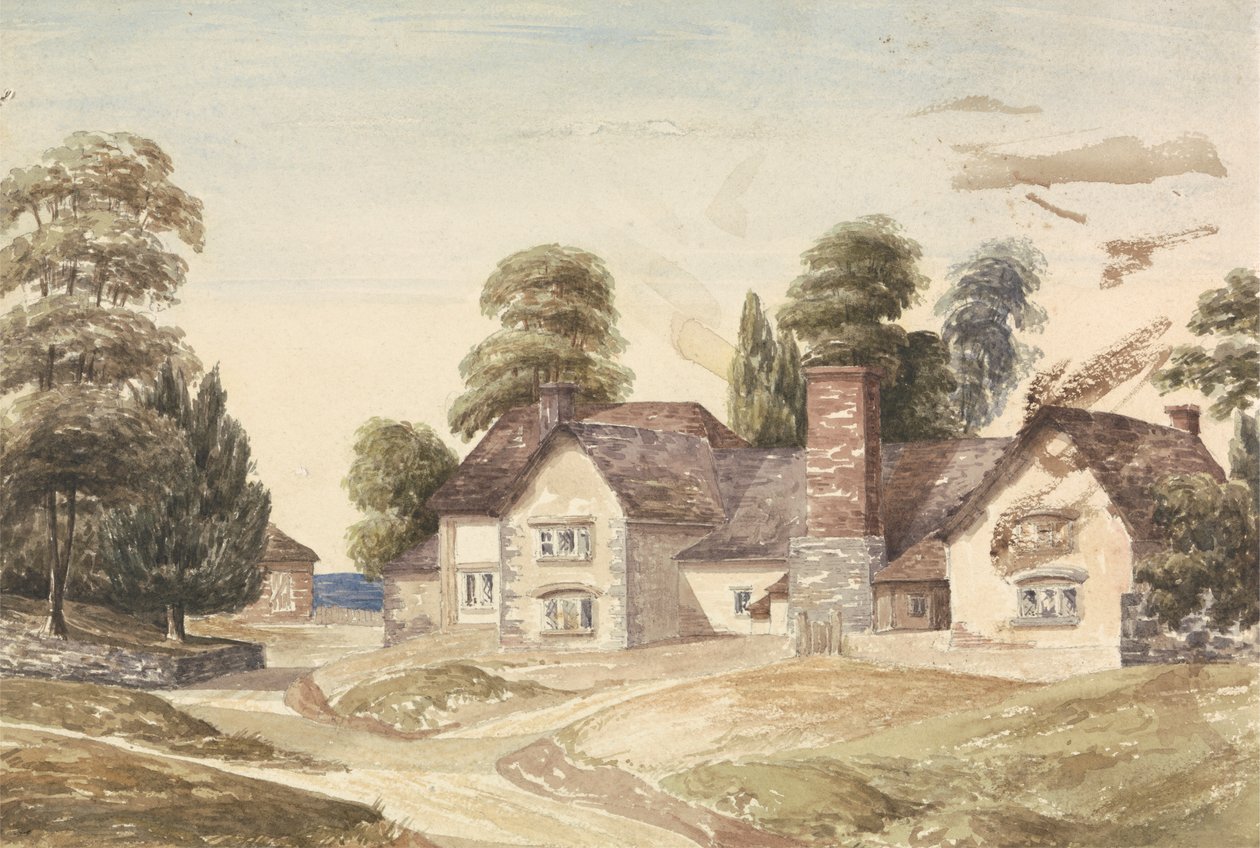 Rural Landscape with Country House by Unknown artist