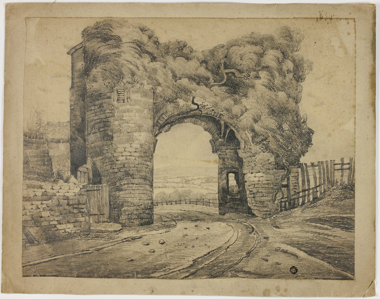Rye Gate, Winchelsea, Kent by Unknown artist