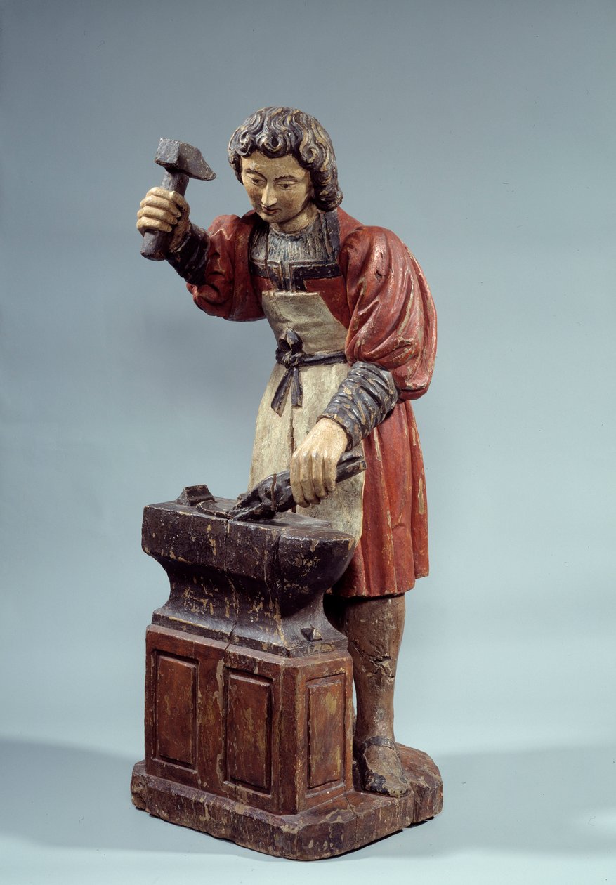 Saint Crepin patron of shoemakers by Unknown artist