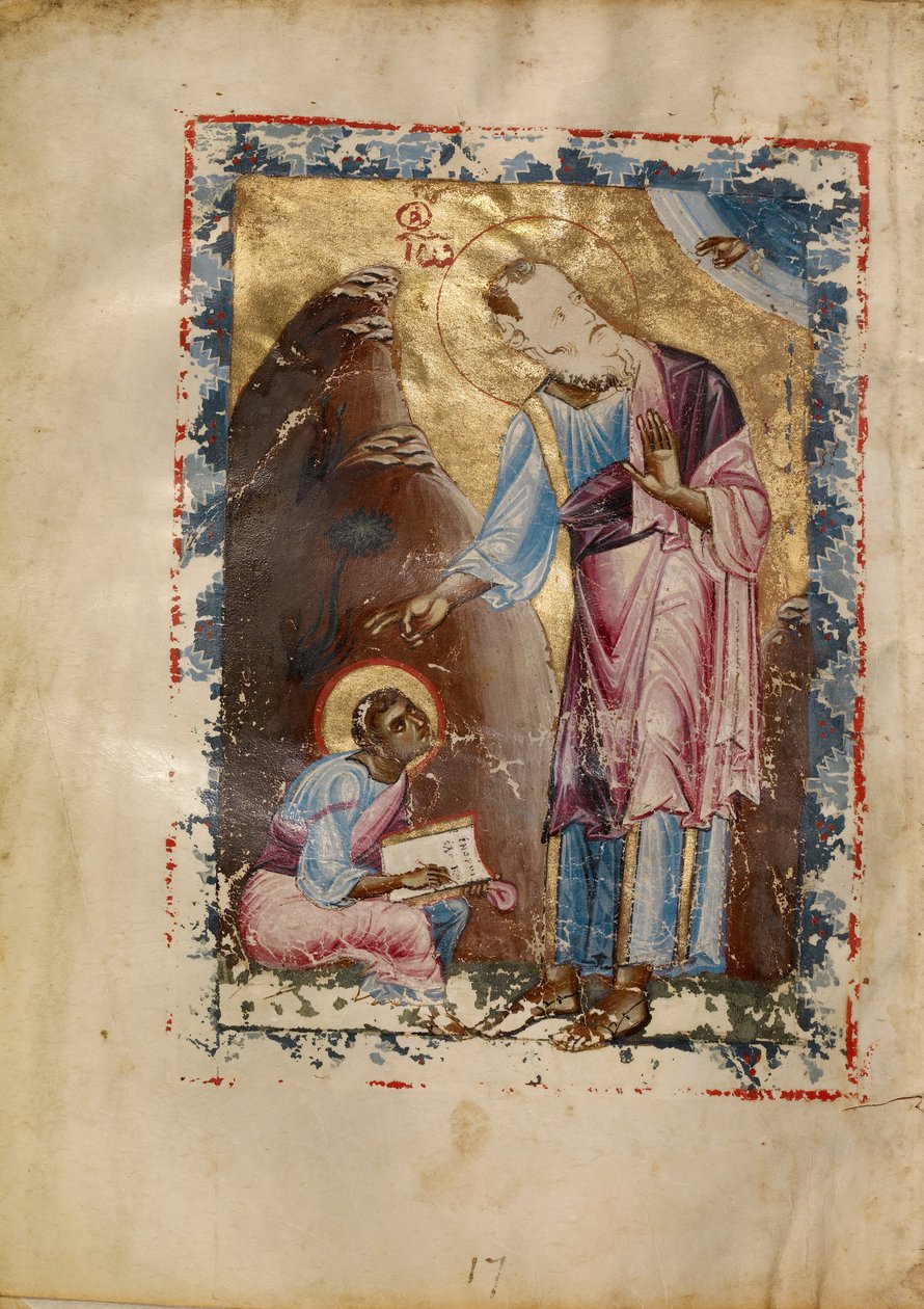 Saint John the Evangelist Dictating by Unknown artist