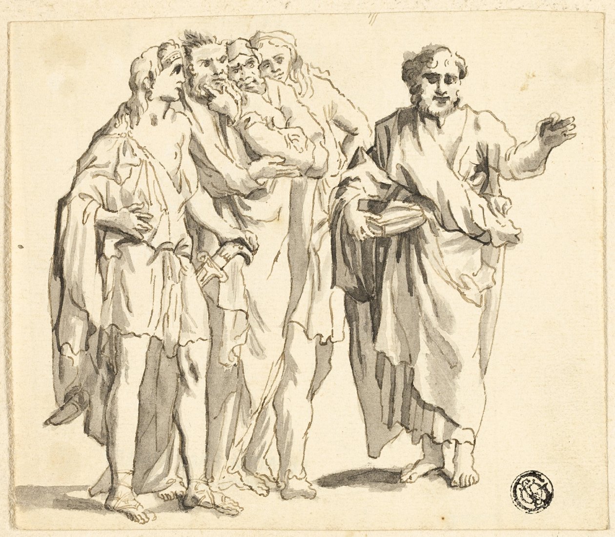 Saint Paul Preaching by Unknown artist
