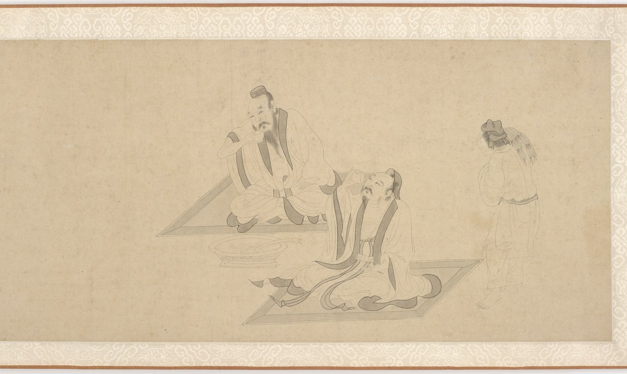 Scenes from the Life of Tao Yuanming (part 1) by Unknown artist