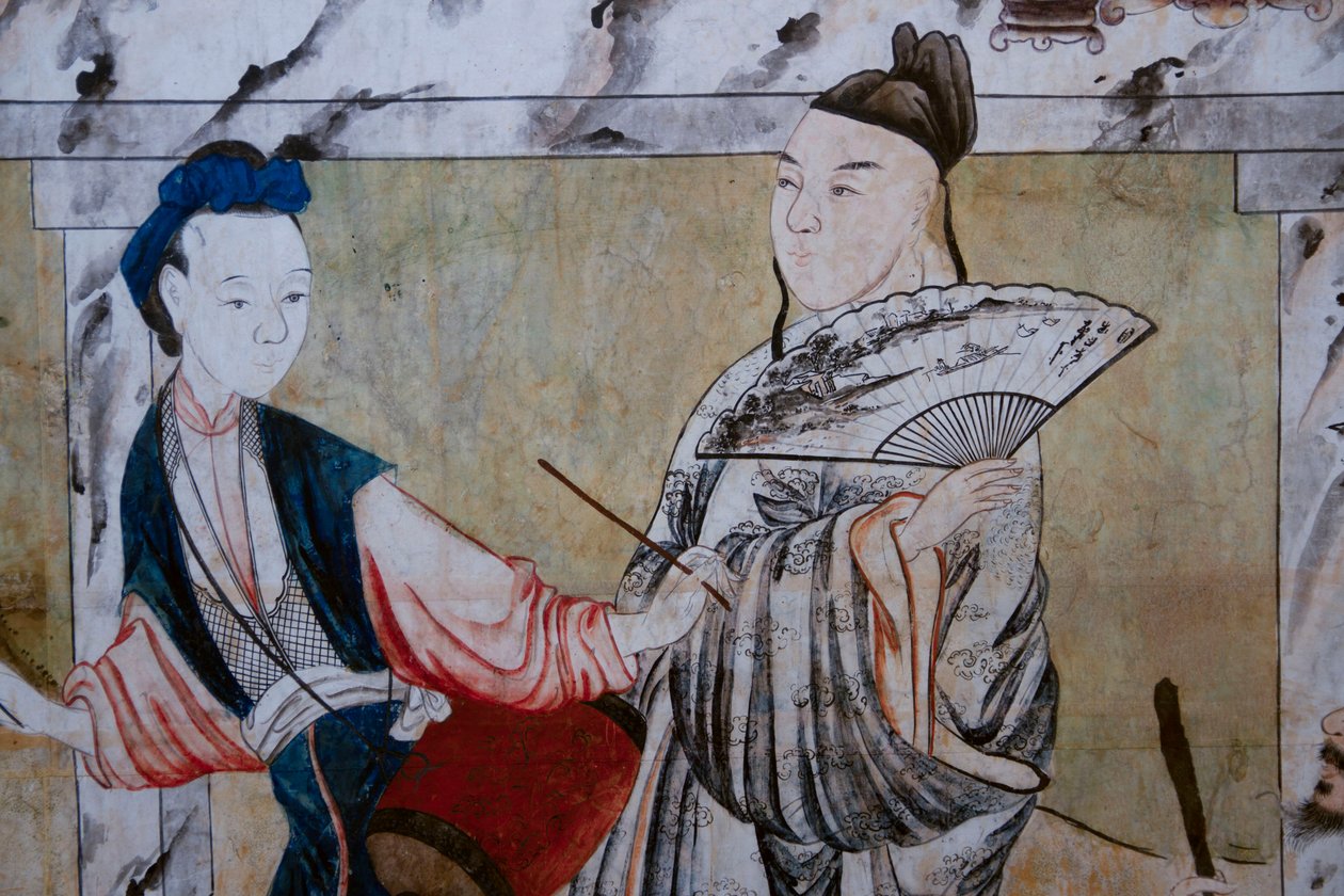 Scenes of Everyday Life in China (detail) by Unknown artist
