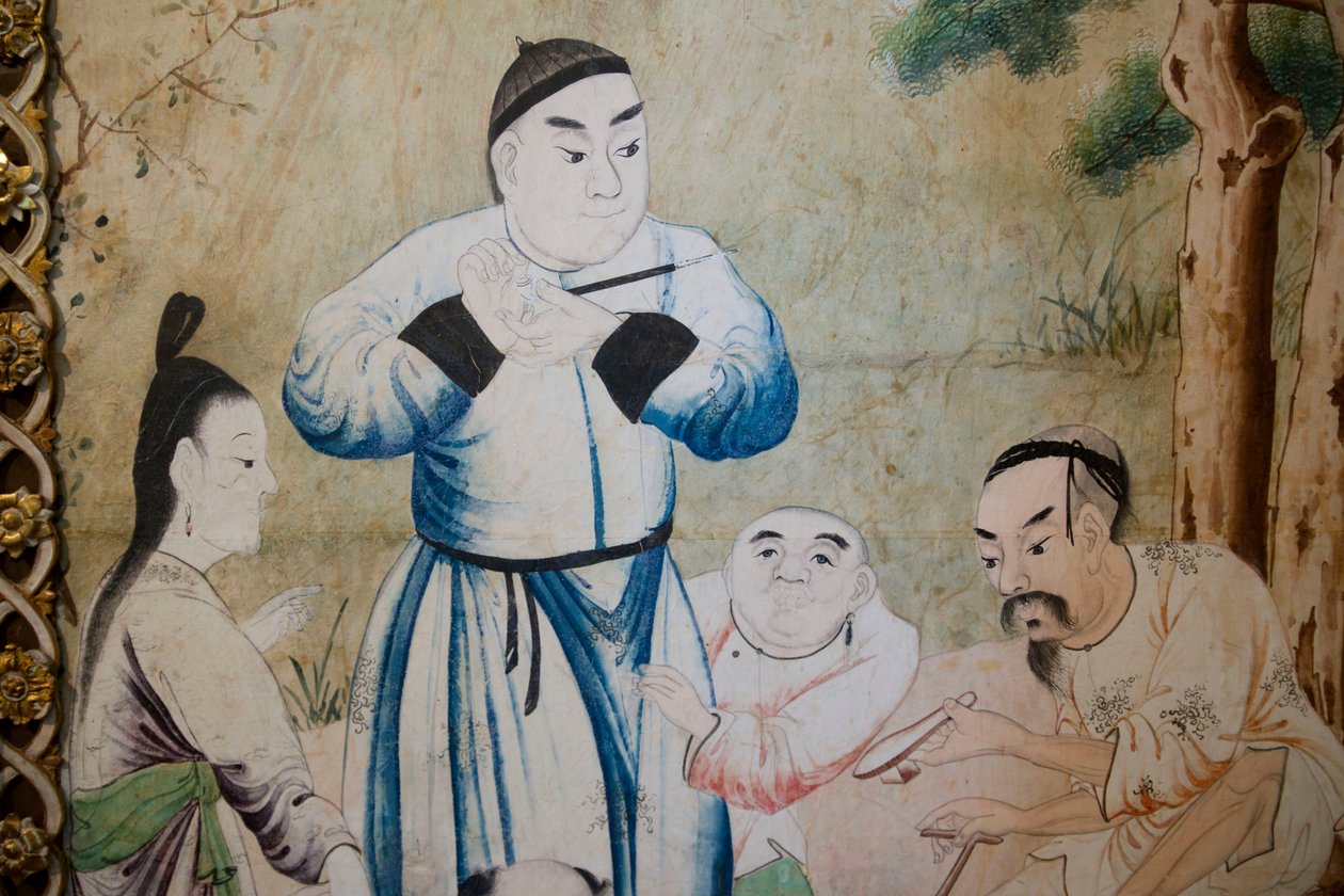 Scenes of Everyday Life in China (detail) by Unknown artist