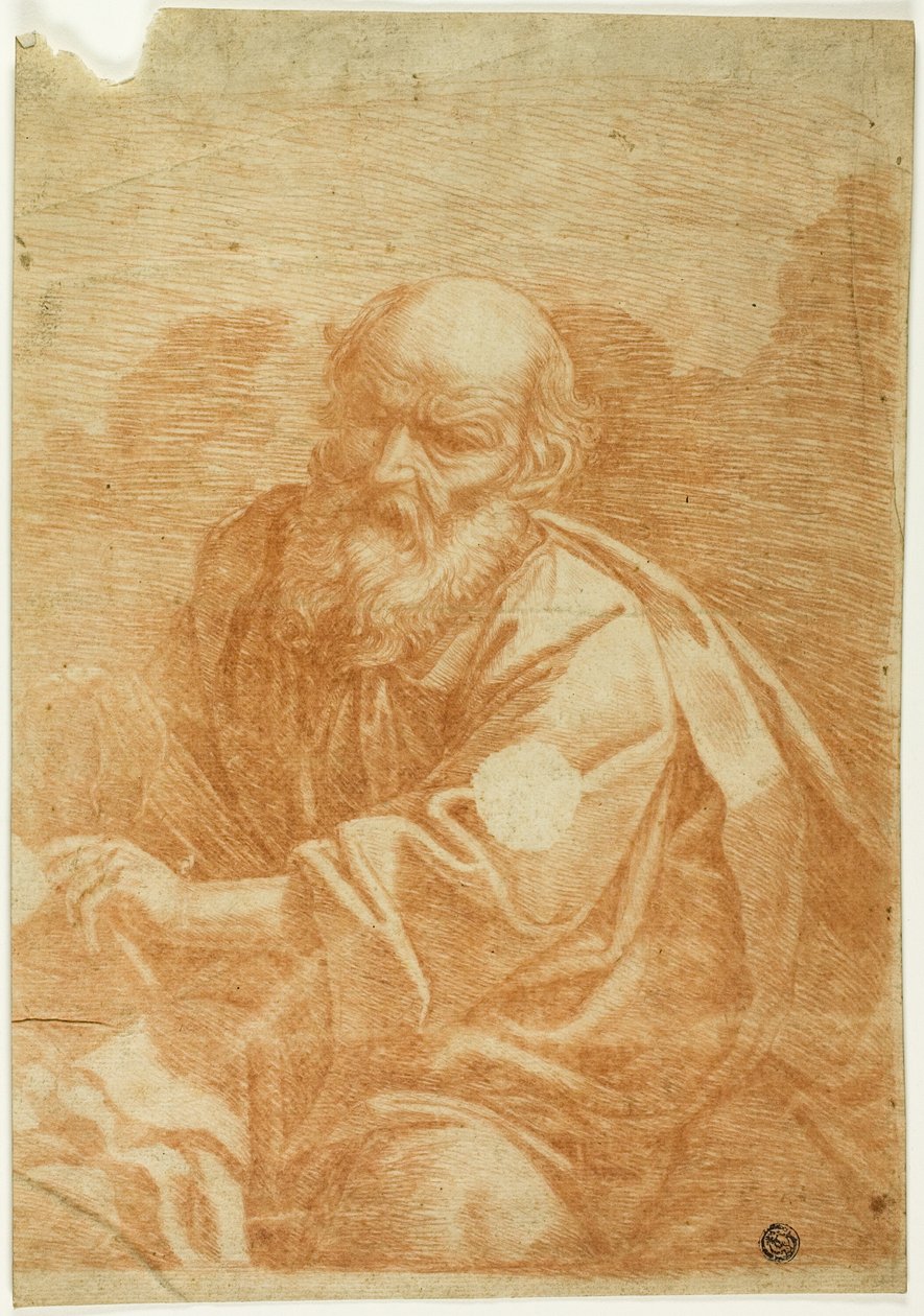 Seated Saint or Philosopher by Unknown artist