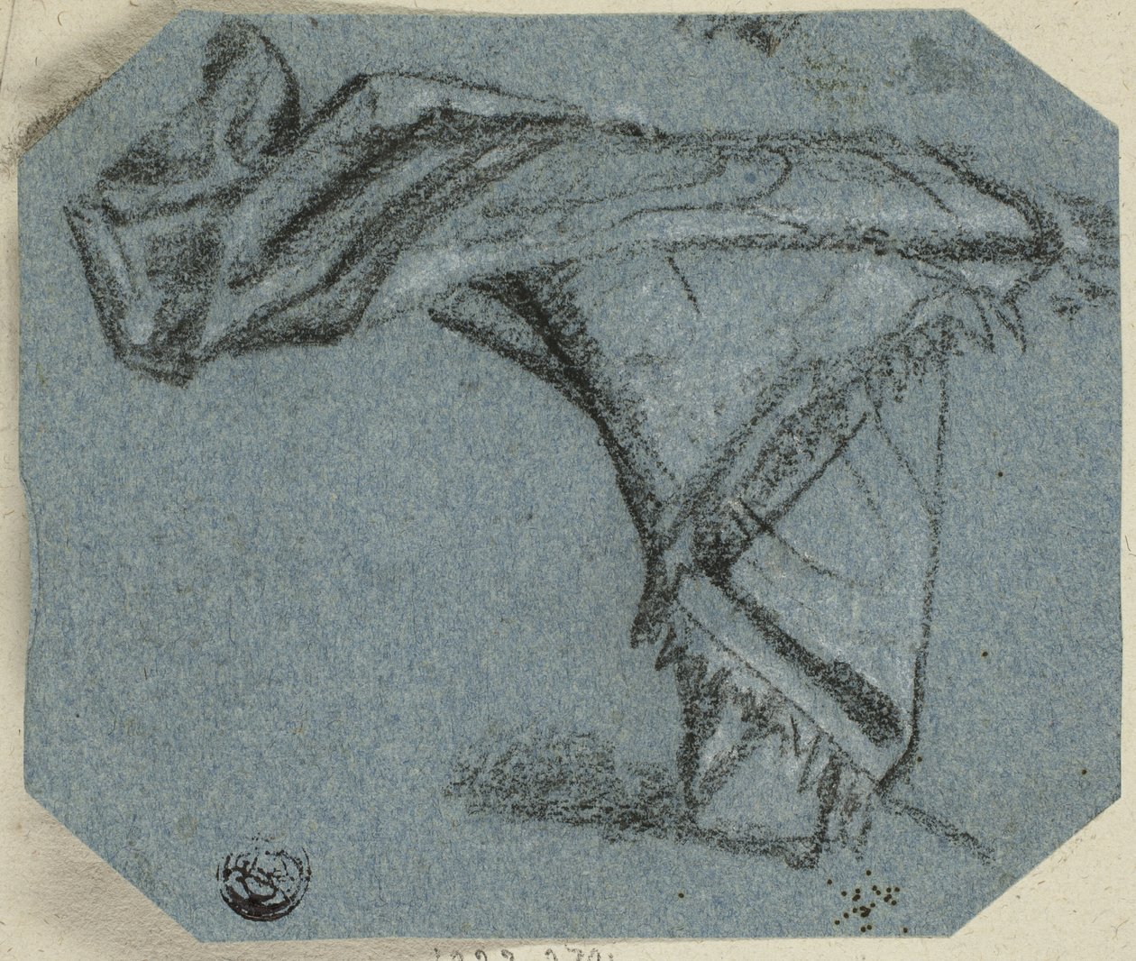 Shawl in Folds by Unknown artist