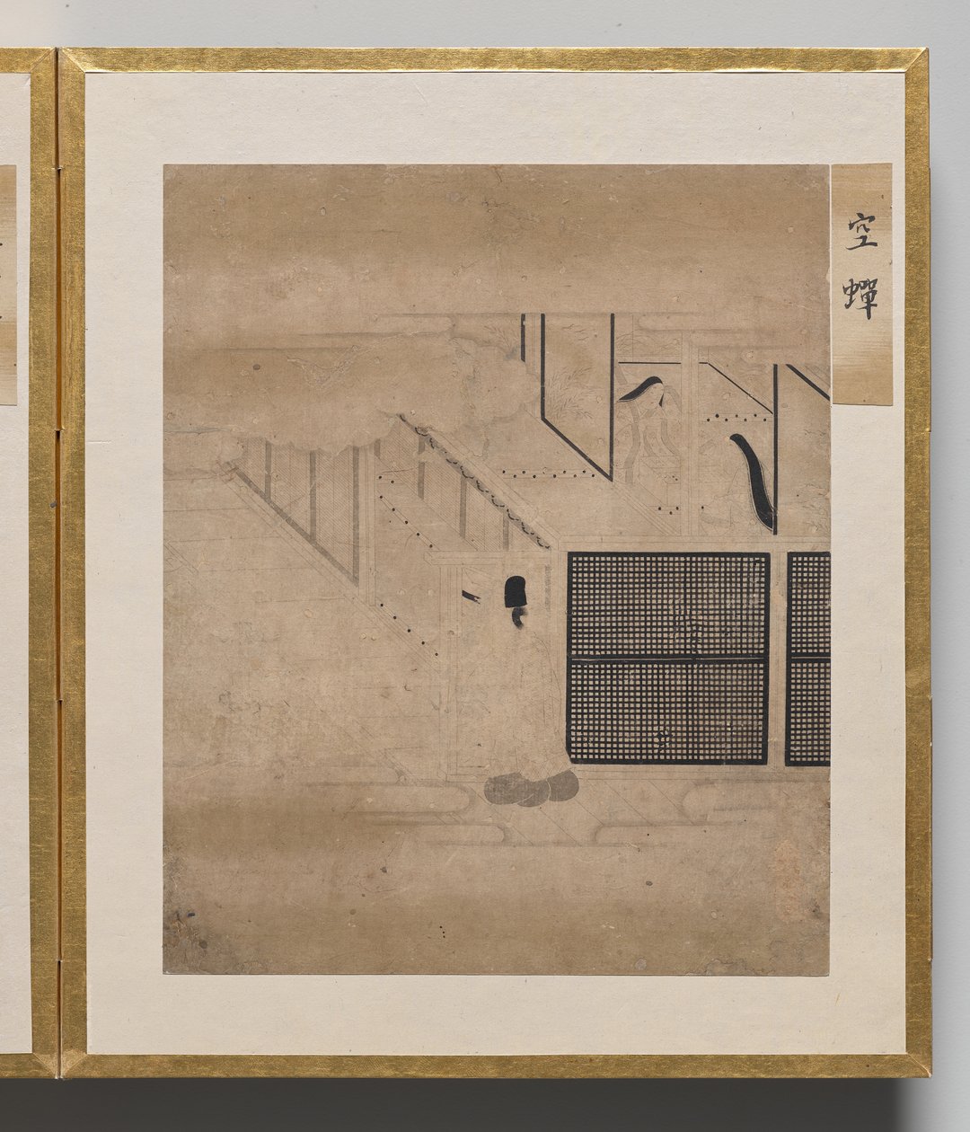 Shell of the Locust from Album of Illustrations for the Tale of Genji by Unknown artist