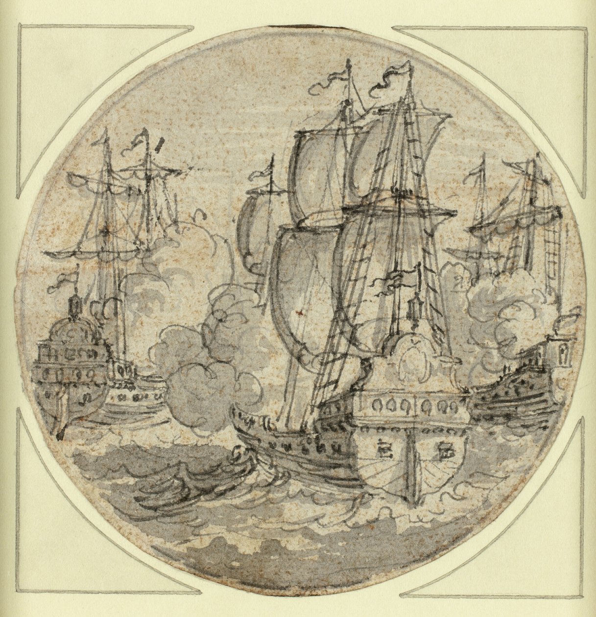 Ship at Sail by Unknown artist