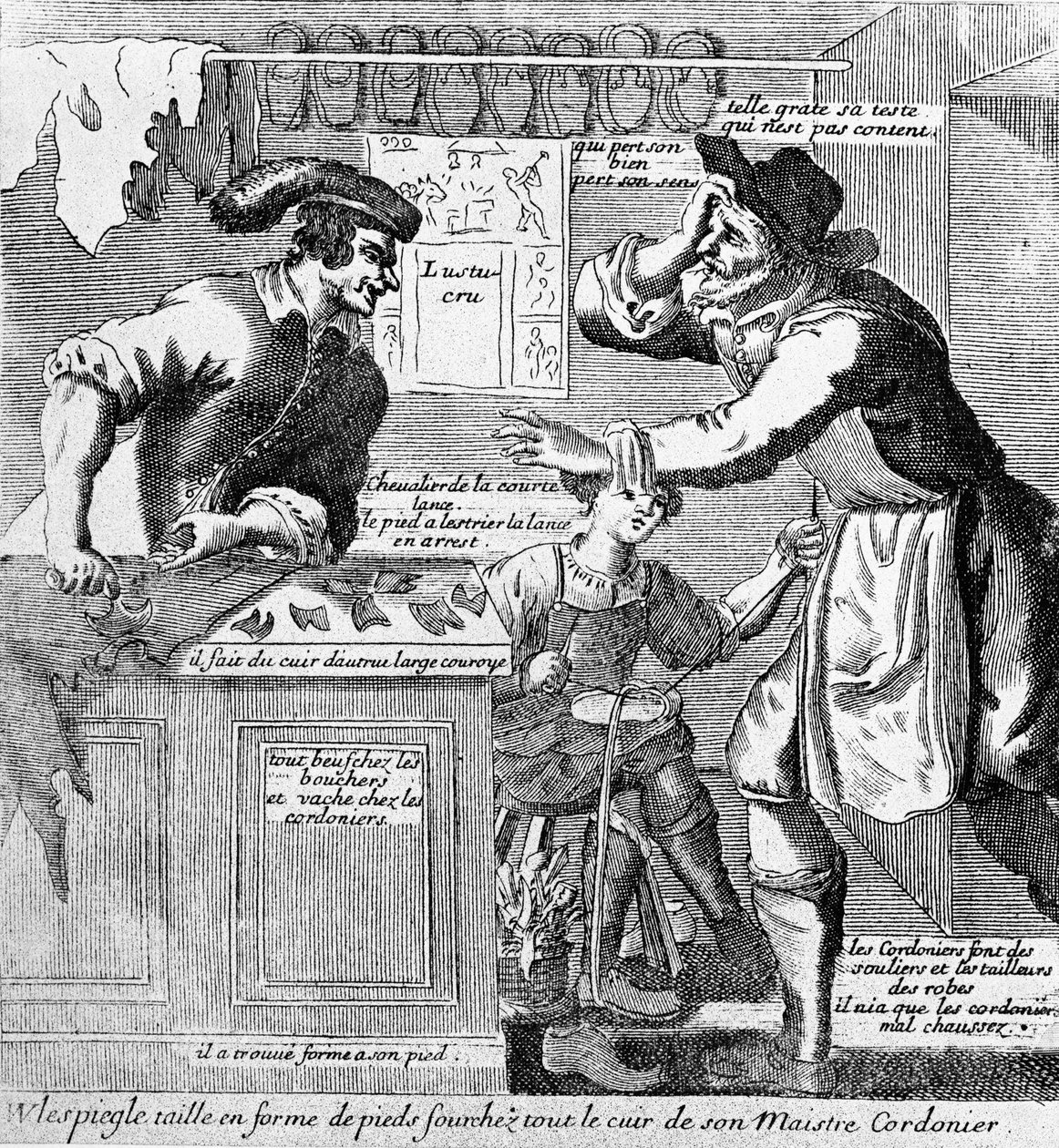 Shoemaker - 1782 - Musee Carnavalet. by Unknown artist