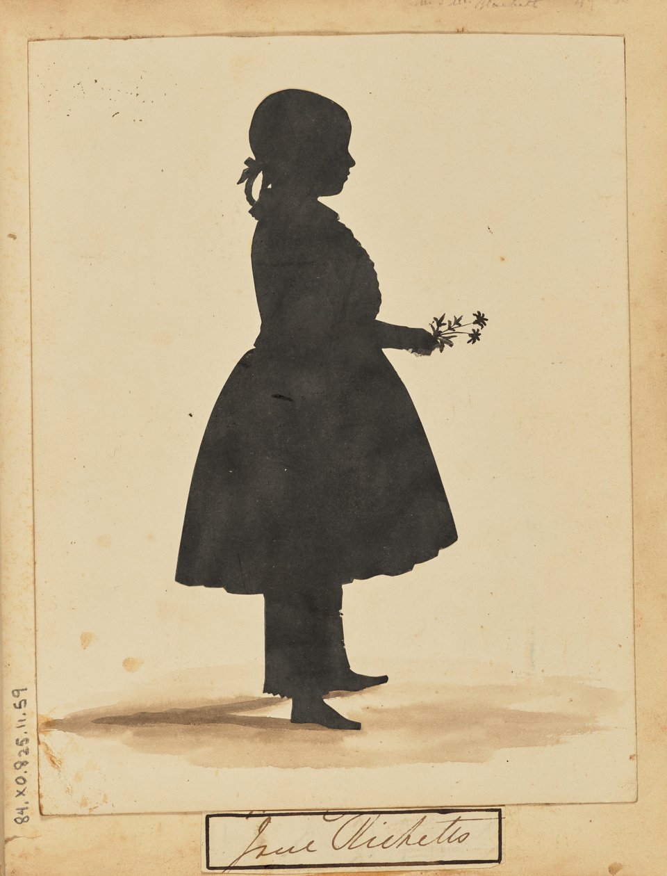 Silhouette of a Girl by Unknown artist