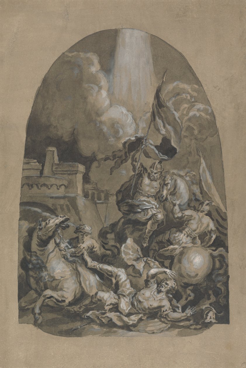 Sketch for the Oil Painting 