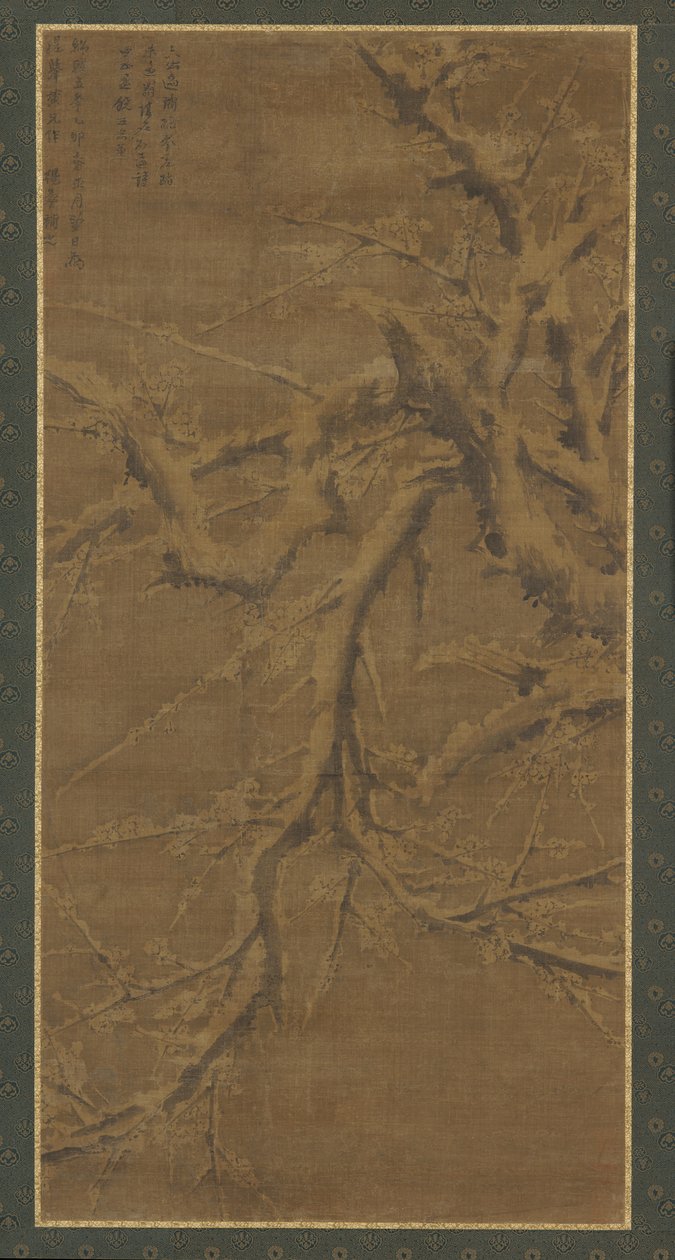 Snow-laden Branches of a Plum-tree by Unknown artist