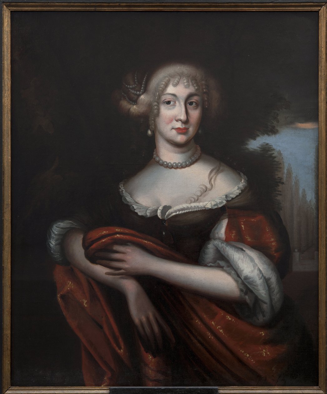 Portrait of Countess Sophie Amalie of Nassau-Siegen, Duchess of Courland by Unknown artist