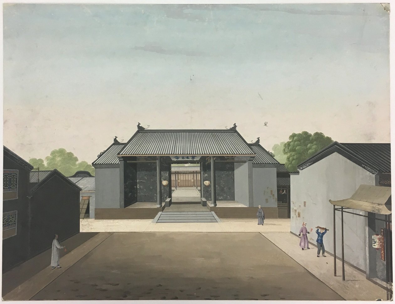 Spinning Cloth, Preparing Tea Leaves, Preparing Silk by Unknown artist