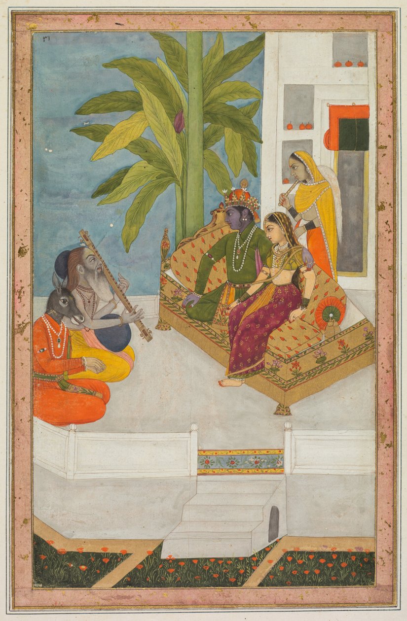 Sri Raga: An Illustration from a Ragamala Series by Unknown artist