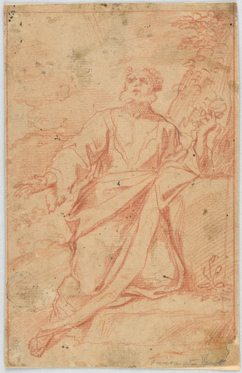 St. (Jerome?) in Ecstasy by Unknown artist