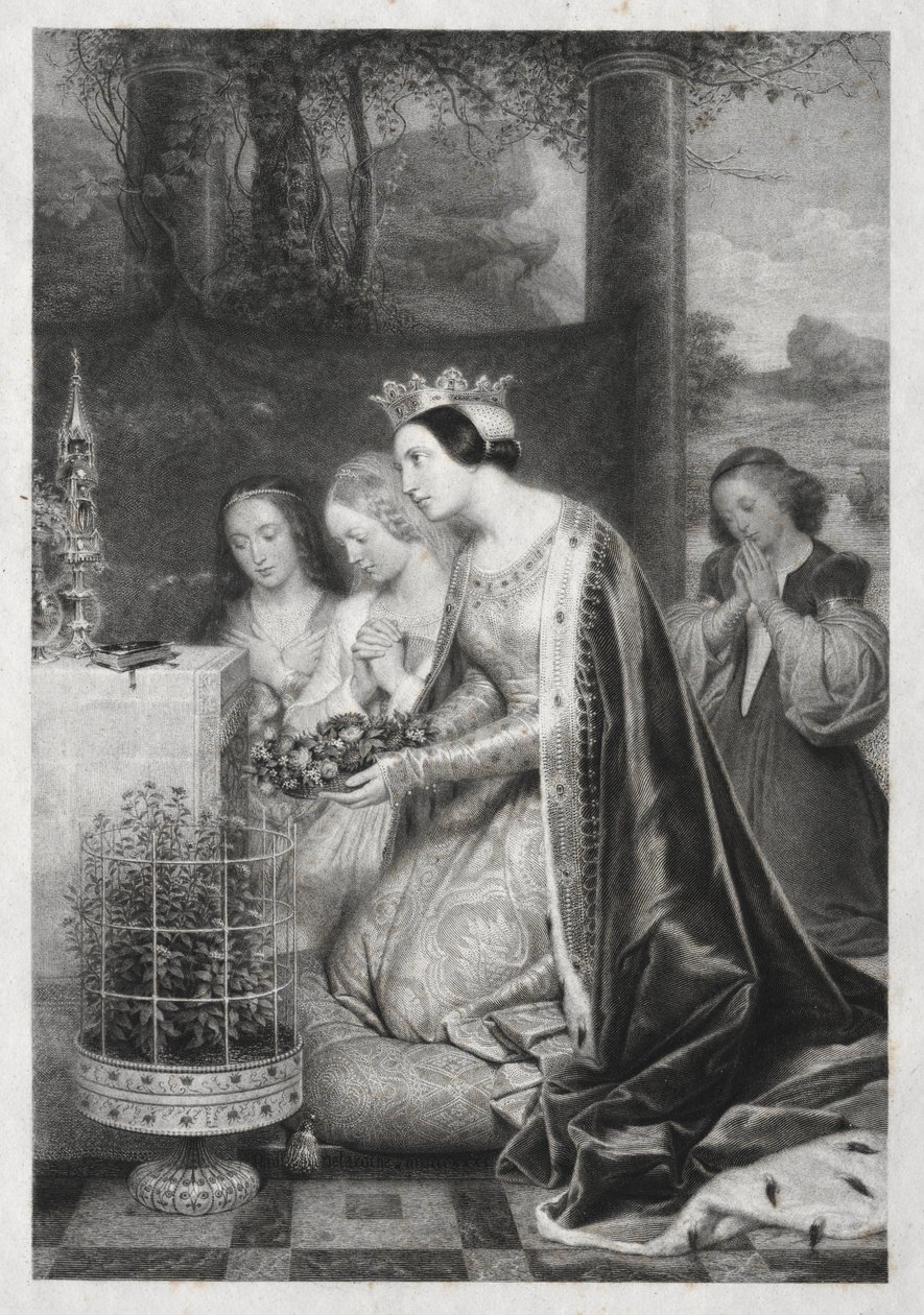 St. Amelia, Queen of Hungary by Unknown artist