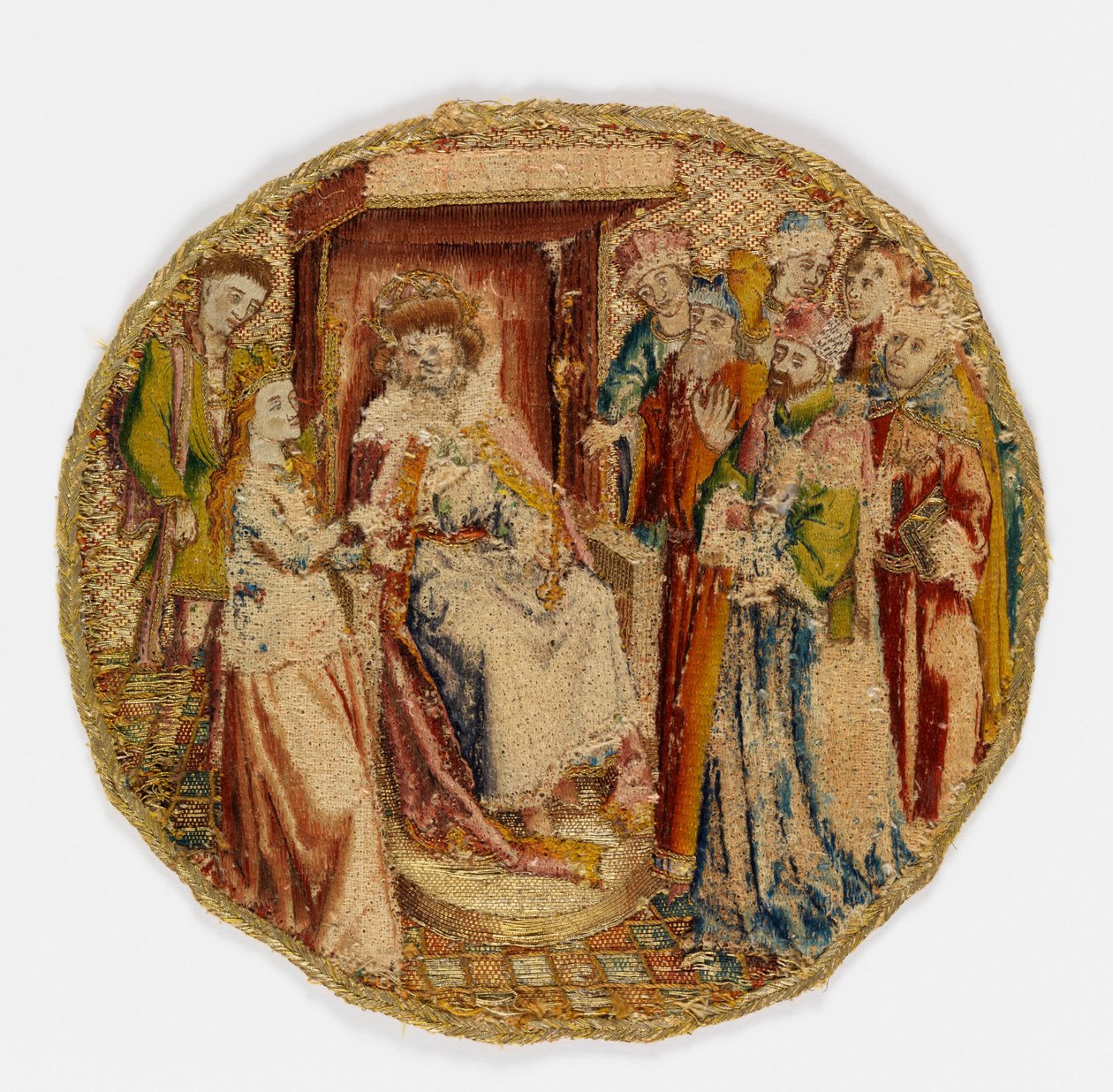 St. Catherine Confounding Scholars Before Emperor Maxentius by Unknown artist