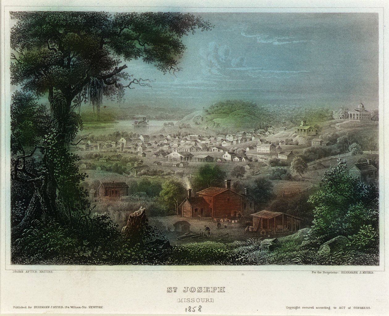 St. Joseph (Missouri) by Unknown artist