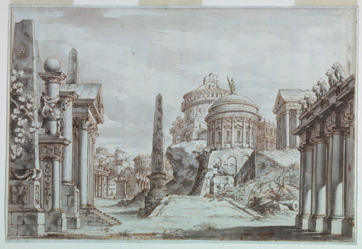 Stage Design, A Forum by Unknown artist