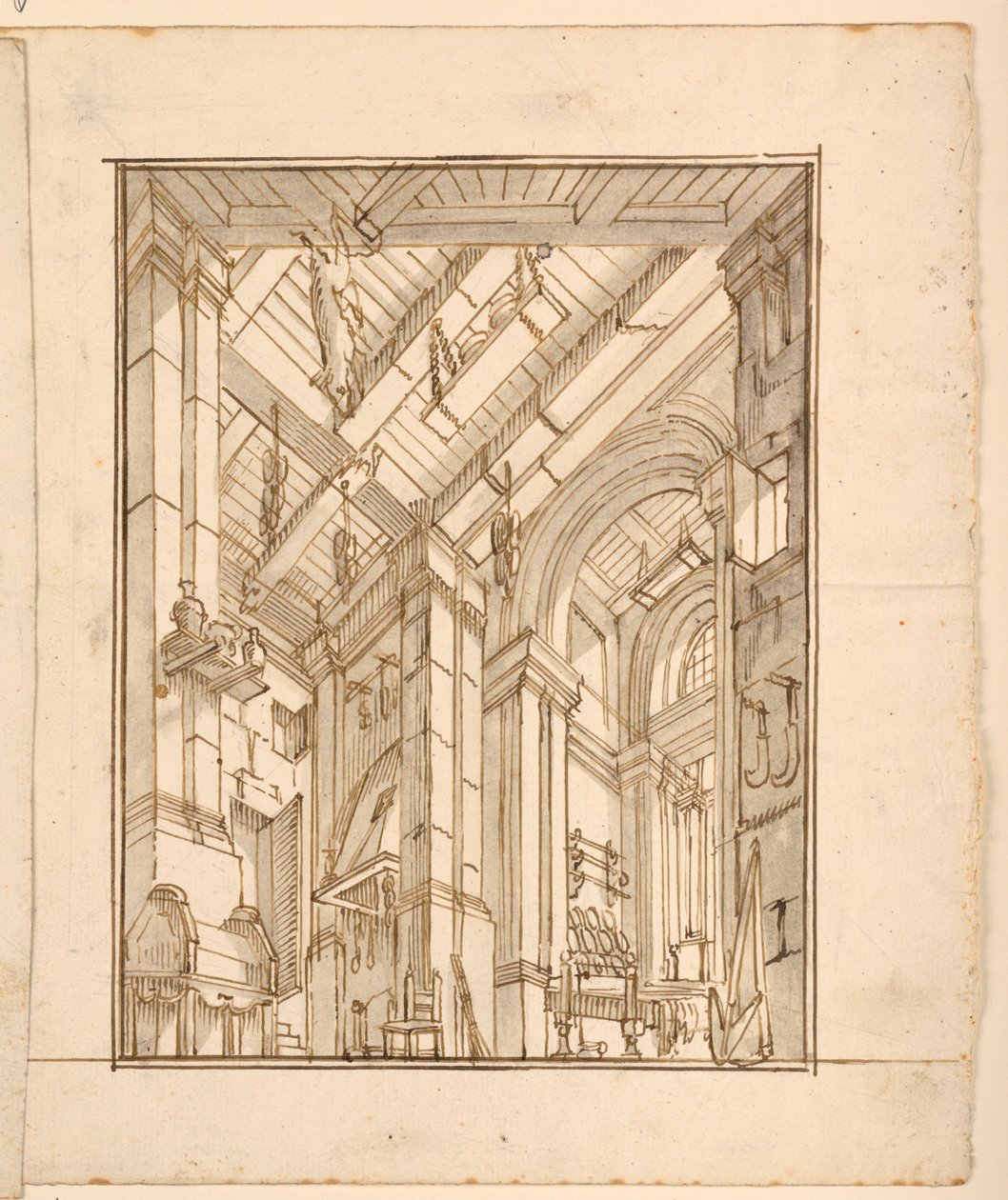 Stage Design: Kitchen Interior by Unknown artist