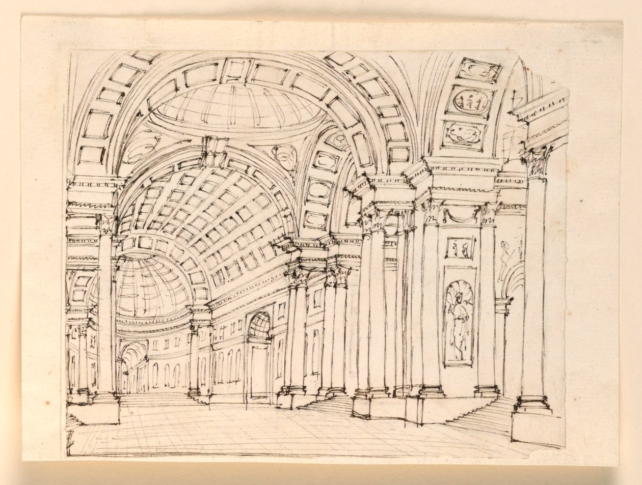 Stage Design, Palace Interior by Unknown artist
