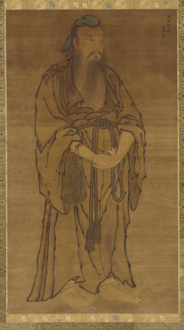 Standing figure of Lü Dongbin by Unknown artist