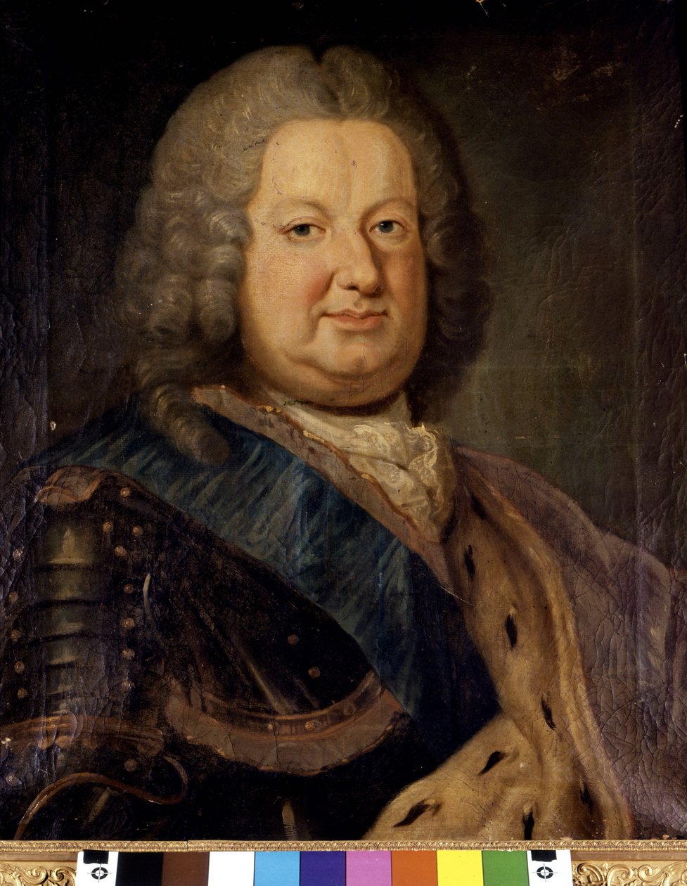 Stanislaw Leszczynski (Stanislas I, King of Poland) (1677 - 1766). Painting. Paris, Bibl. Polish. by Unknown artist