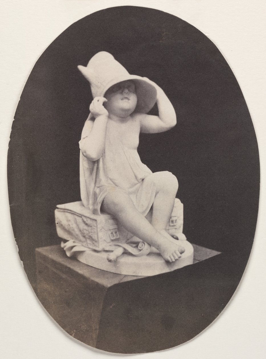 Statue of a Youth in Large Hat (from a John R. Johnston album) by Unknown artist