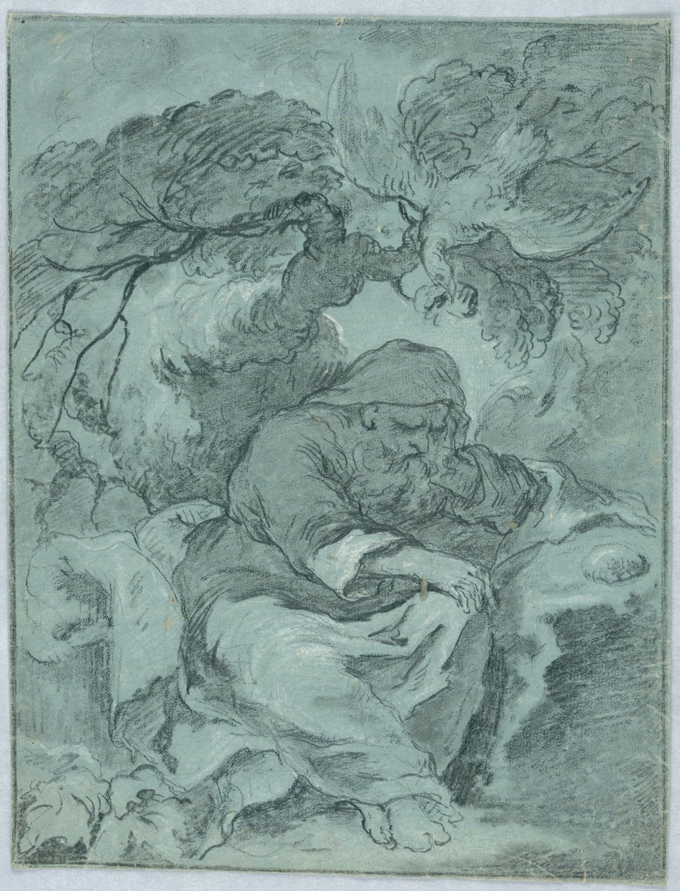 Study for St. Paul the Hermit by Unknown artist