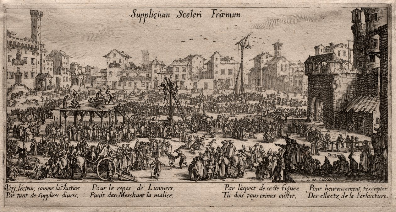 Supplicium sceleri Fraenum (The Punishments) by Unknown artist