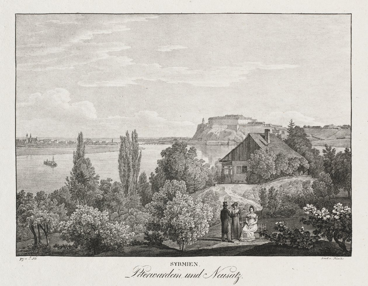 Syrmia, Peterwardein and Neusatz by Unknown artist