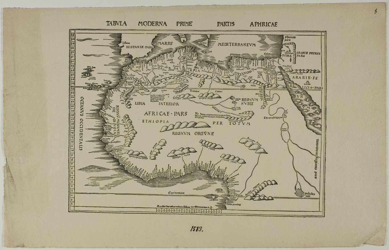 Modern Map of the First Part of Africa by Unknown artist