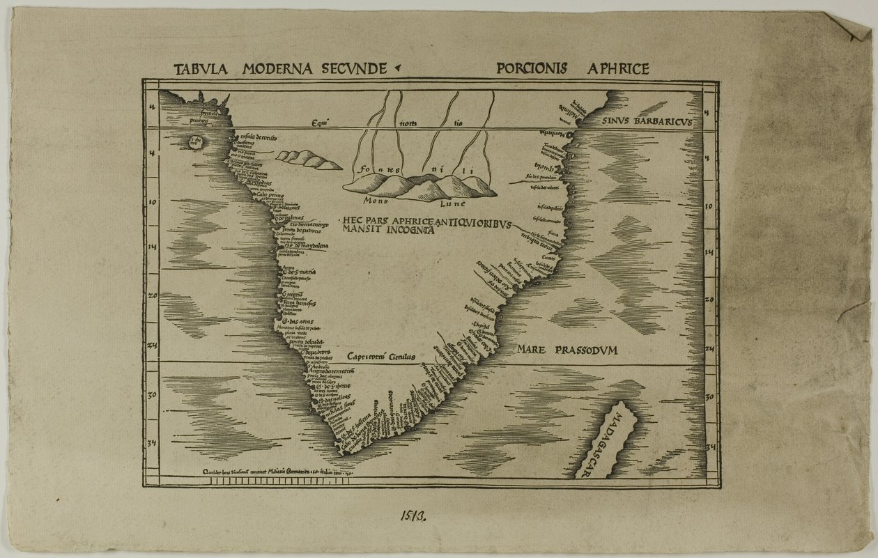 Modern Map of the Second Portion of Africa by Unknown artist