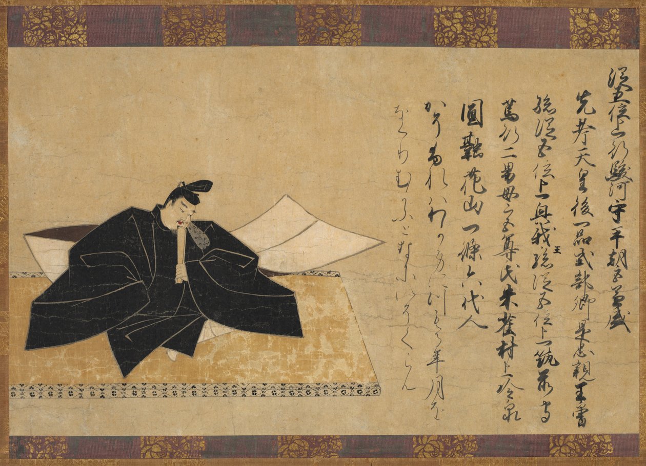 Taira no Kanemori of the Thirty-six Poetic Immortals by Unknown artist
