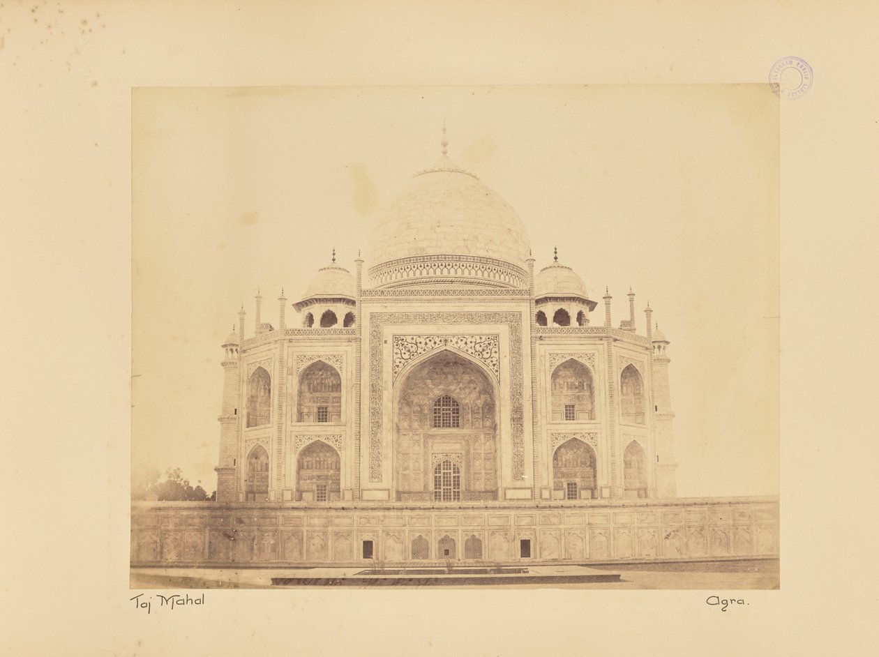 Taj Mahal, Agra by Unknown artist