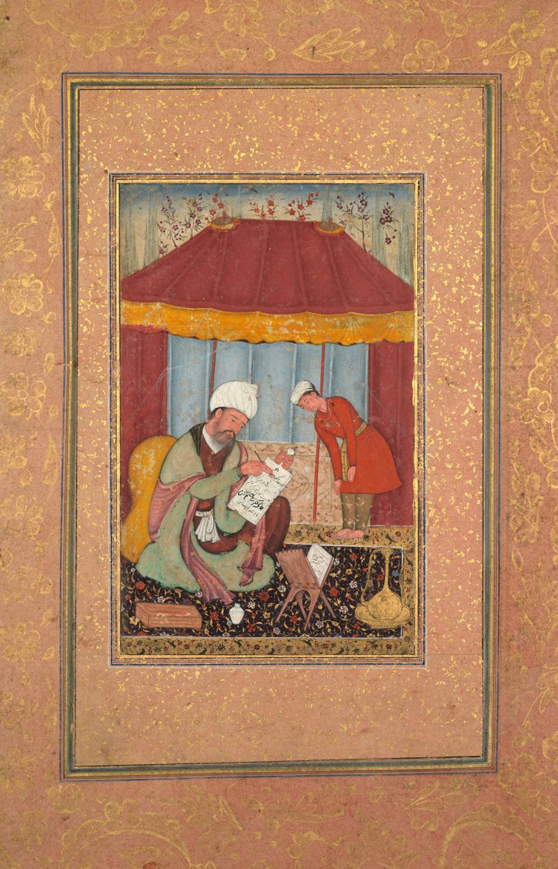 Teacher with his Pupil by Unknown artist
