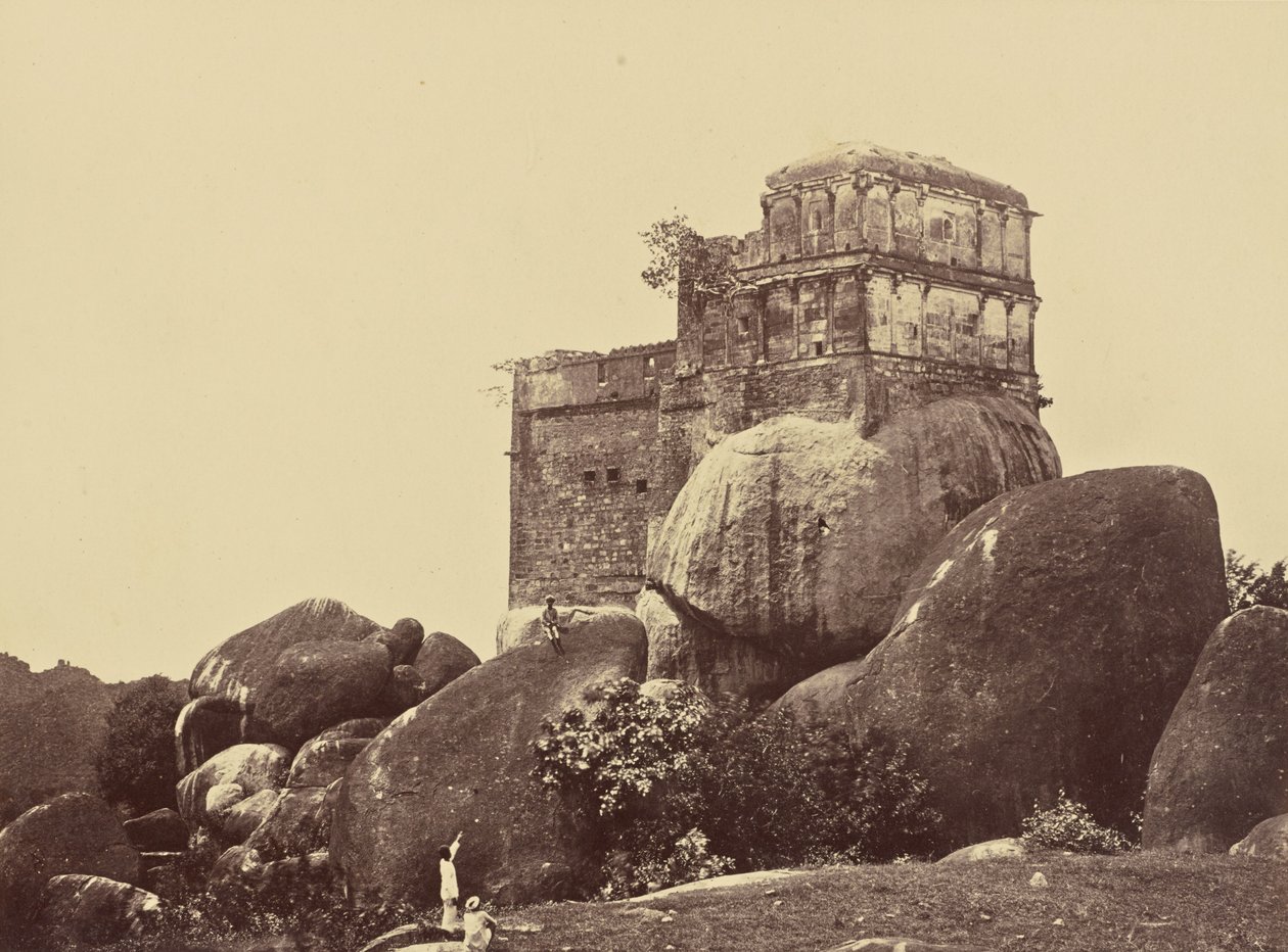 Temple at Mutti Mahal, Jubblepore by Unknown artist