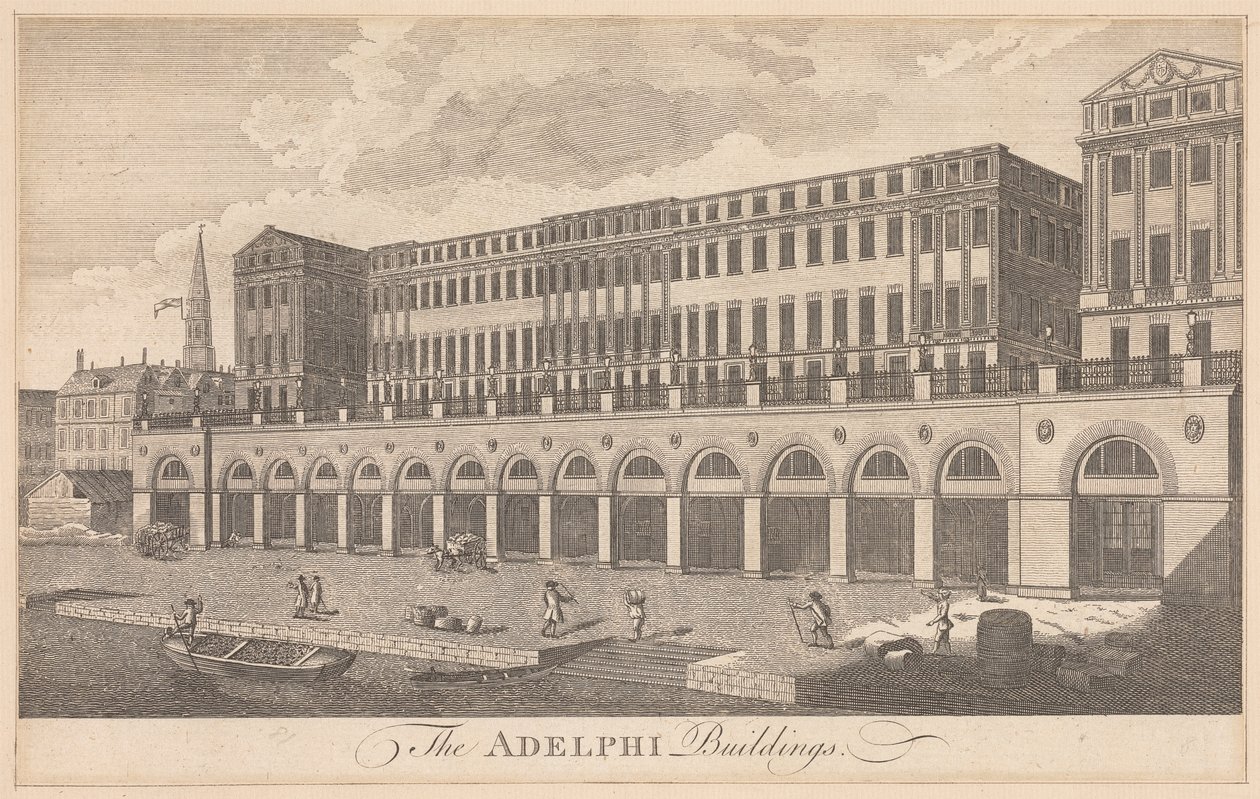 The Adelphi Buildings by Unknown artist