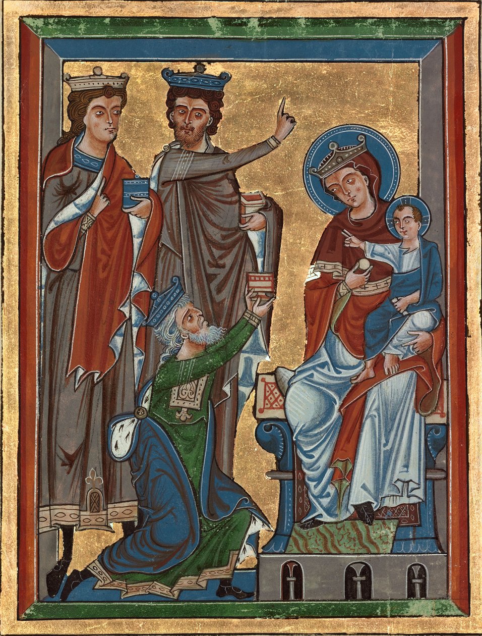 The Adoration of the Magi by Unknown artist