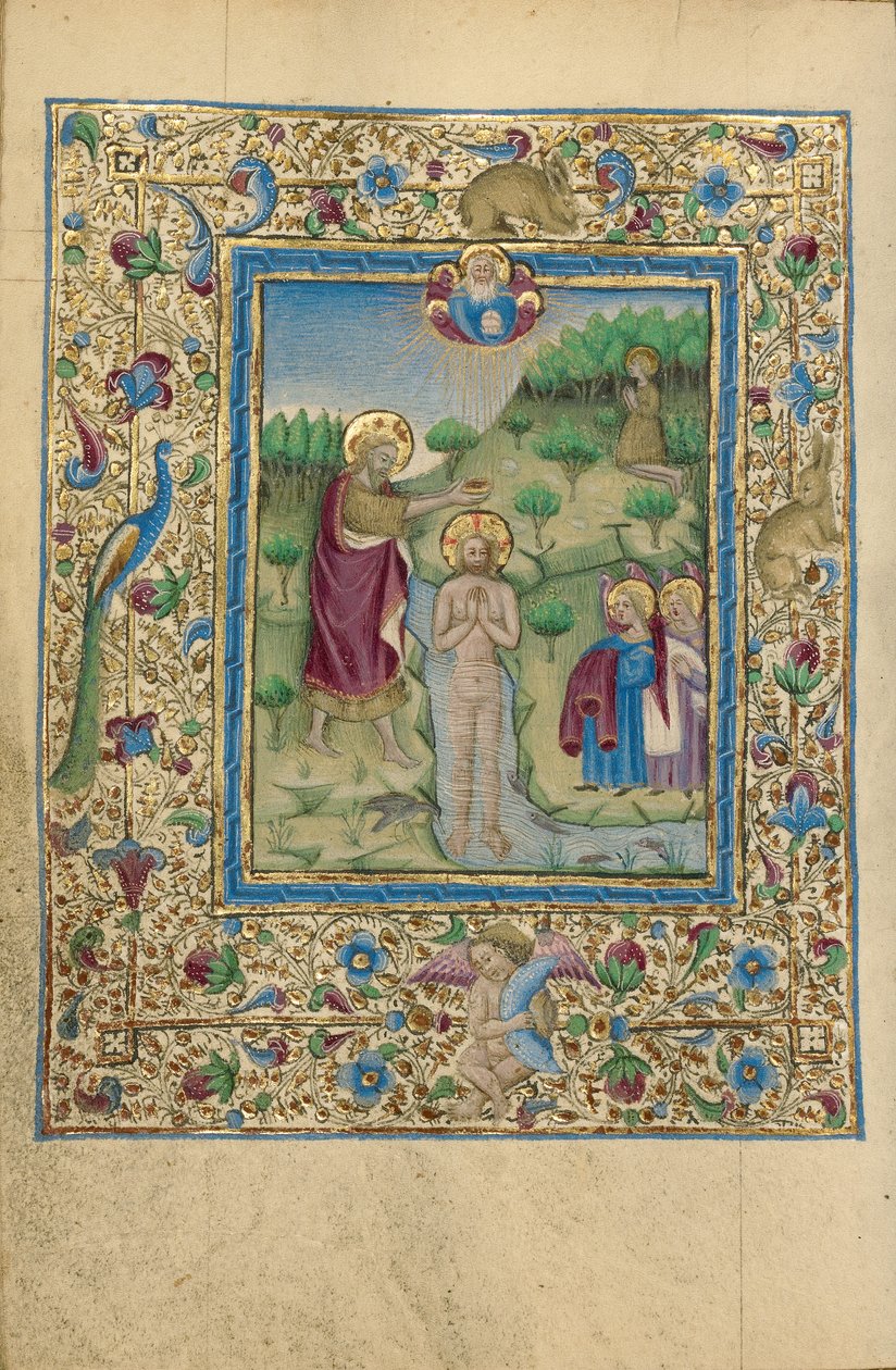 The Baptism of Christ by Unknown artist