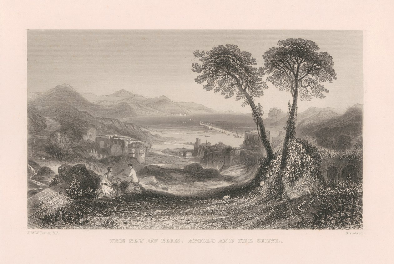 The Bay of Baiae - Apollo and the Sibyl by Unknown artist