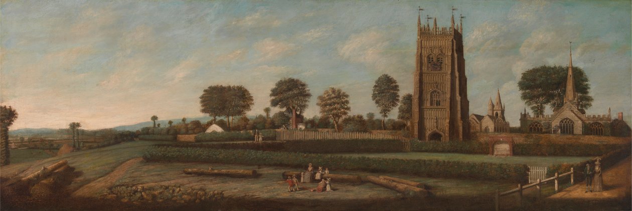 The Bell Tower of Evesham by Unknown artist