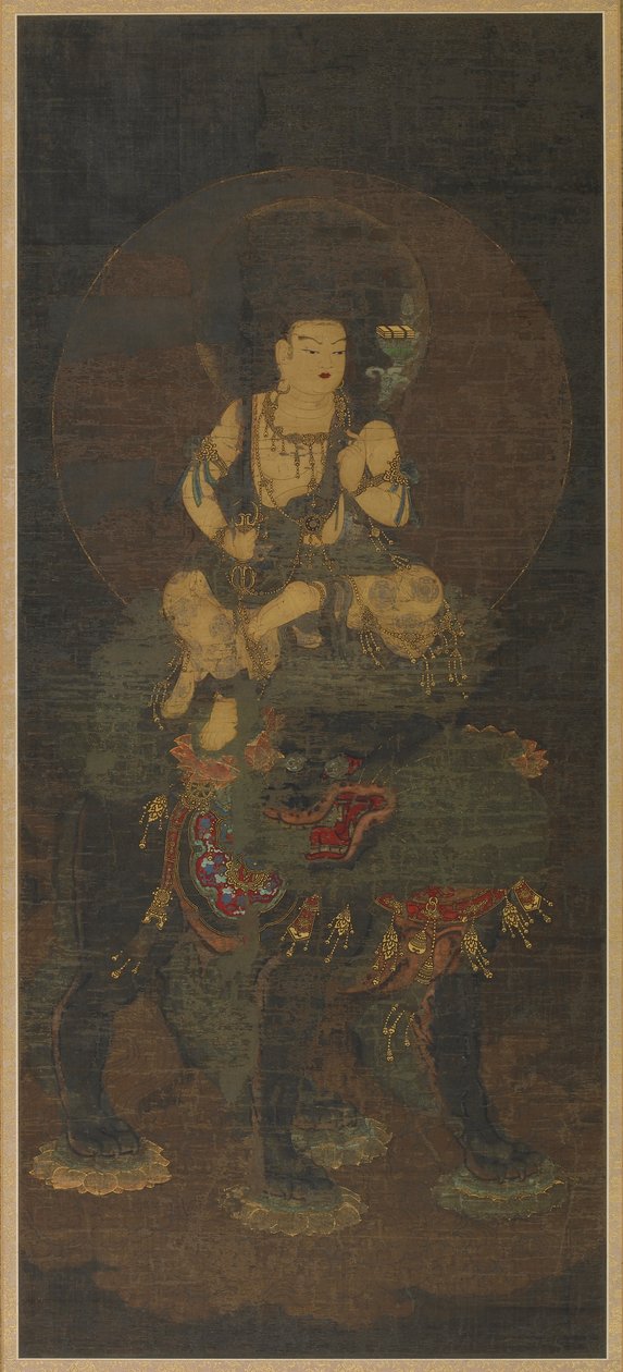 The Bodhisattva Monju by Unknown artist