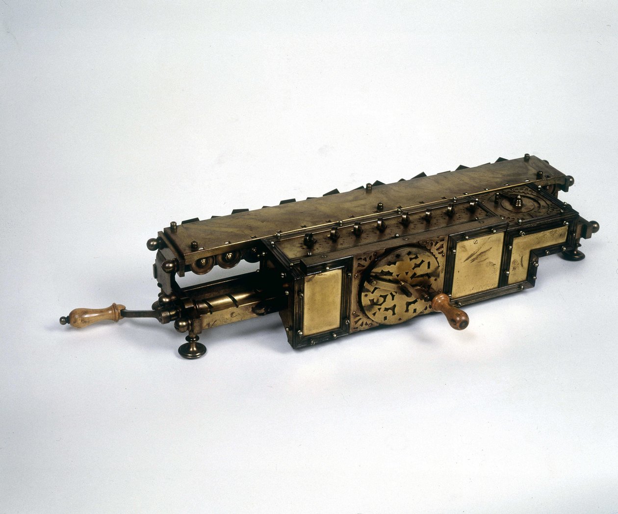 The Calculator by Gottfried Wilhelm von Leibniz (1646-1716) by Unknown artist