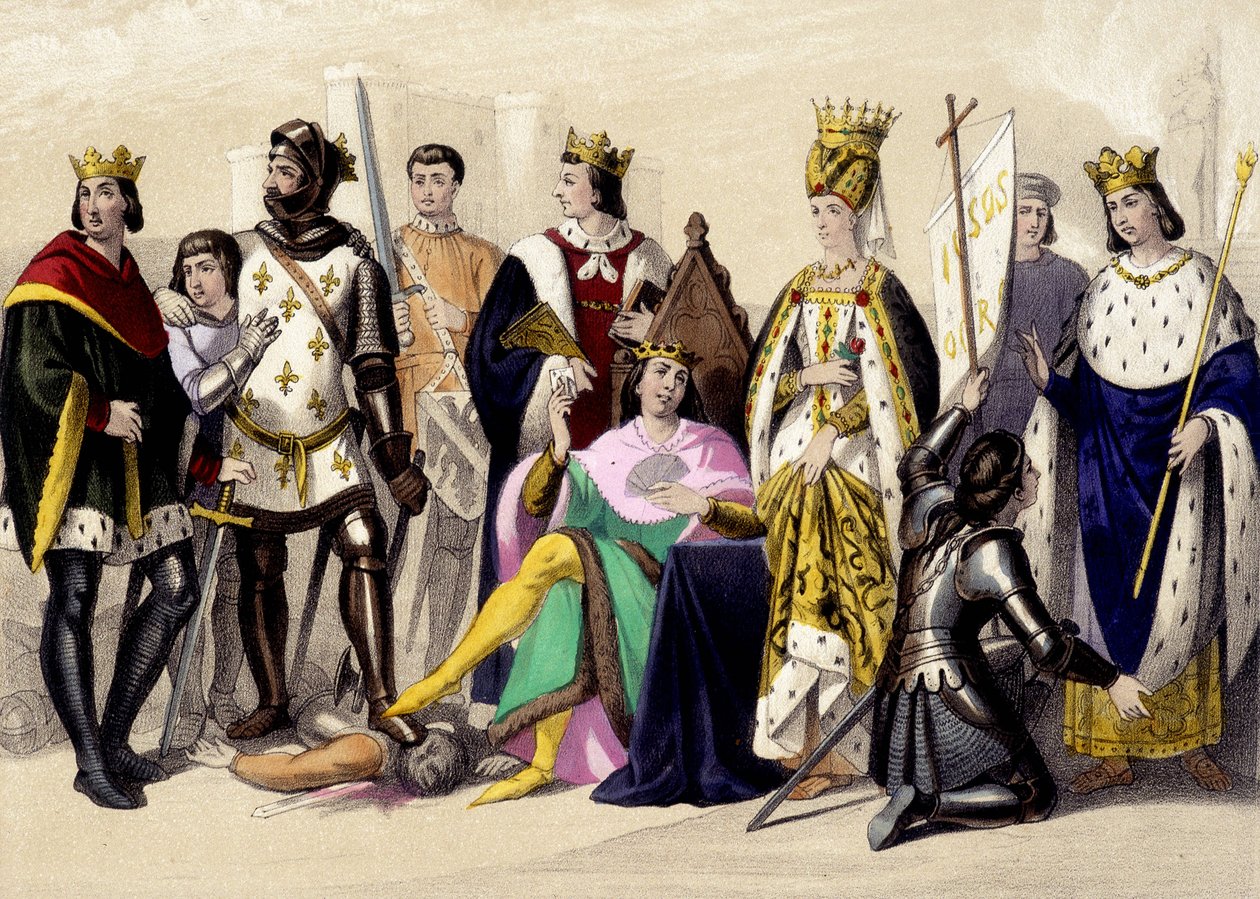 The Capetians of the Valois from 1328 to 1422. Philip VI, John II ...