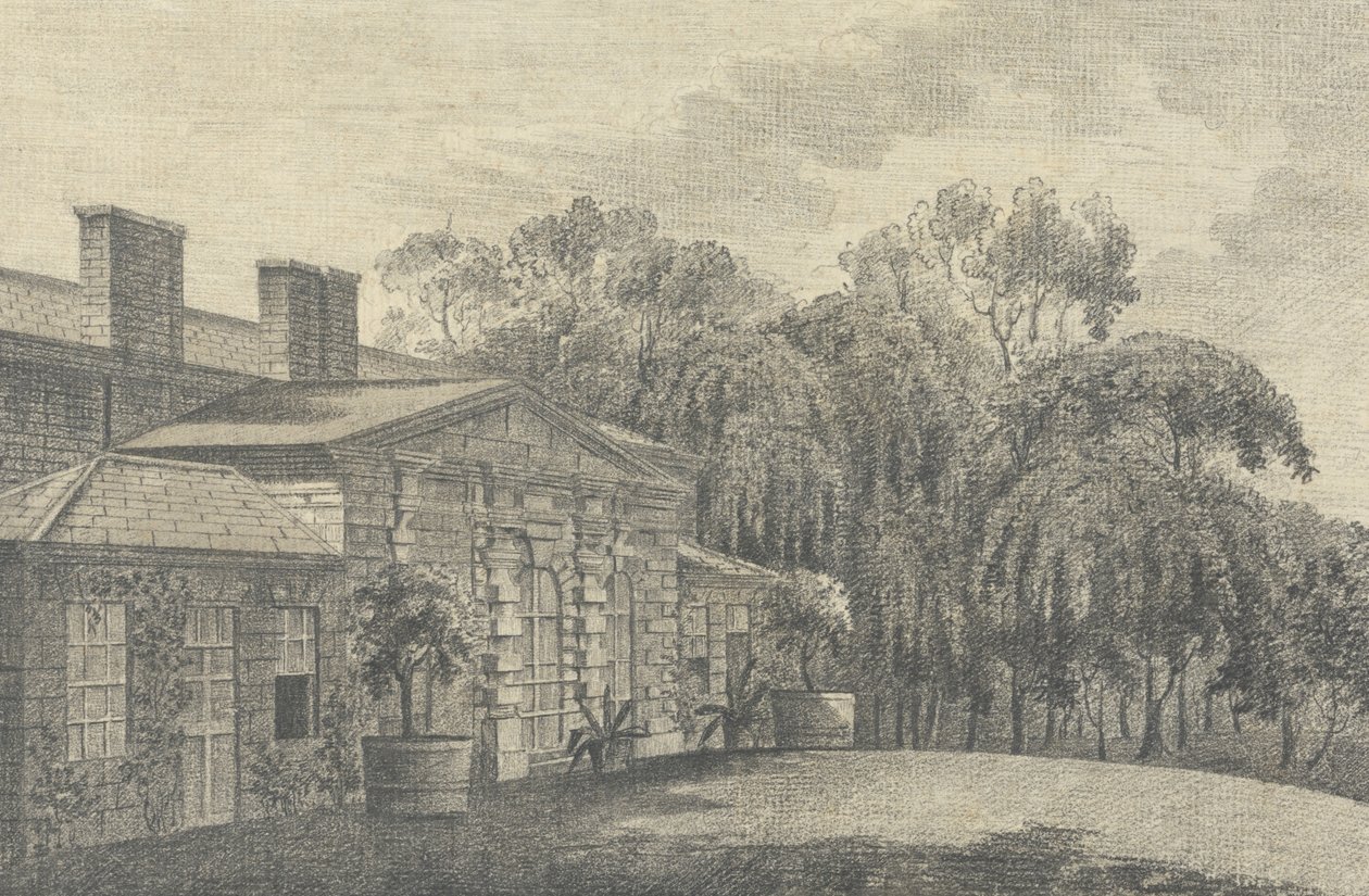 The Conservatory at Wentworth Woodhouse, Yorkshire by Unknown artist