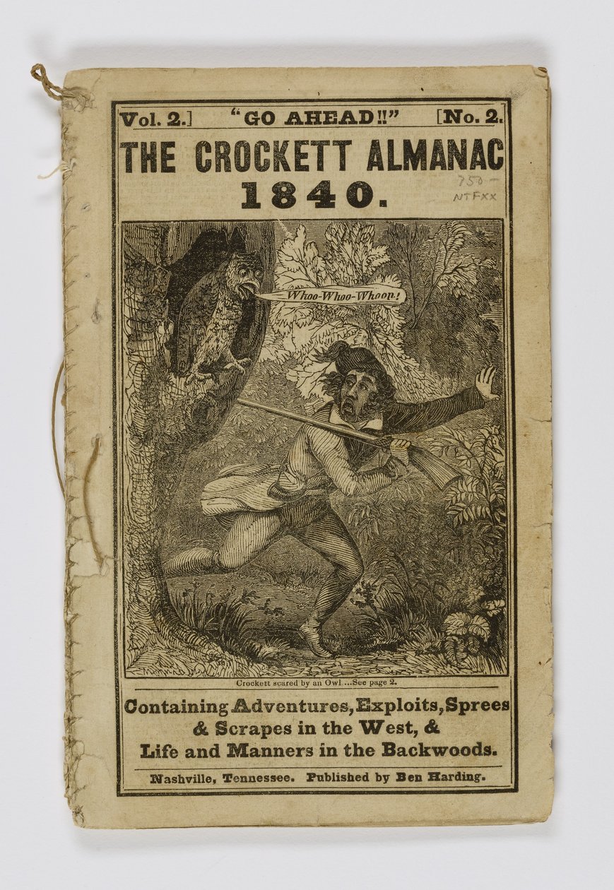 The Crockett Almanac by Unknown artist