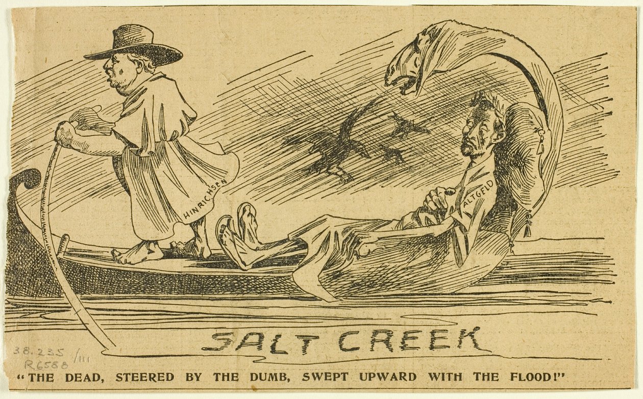 The Dead, Steered by the Dumb, Swept Upward with the Flood by Unknown artist