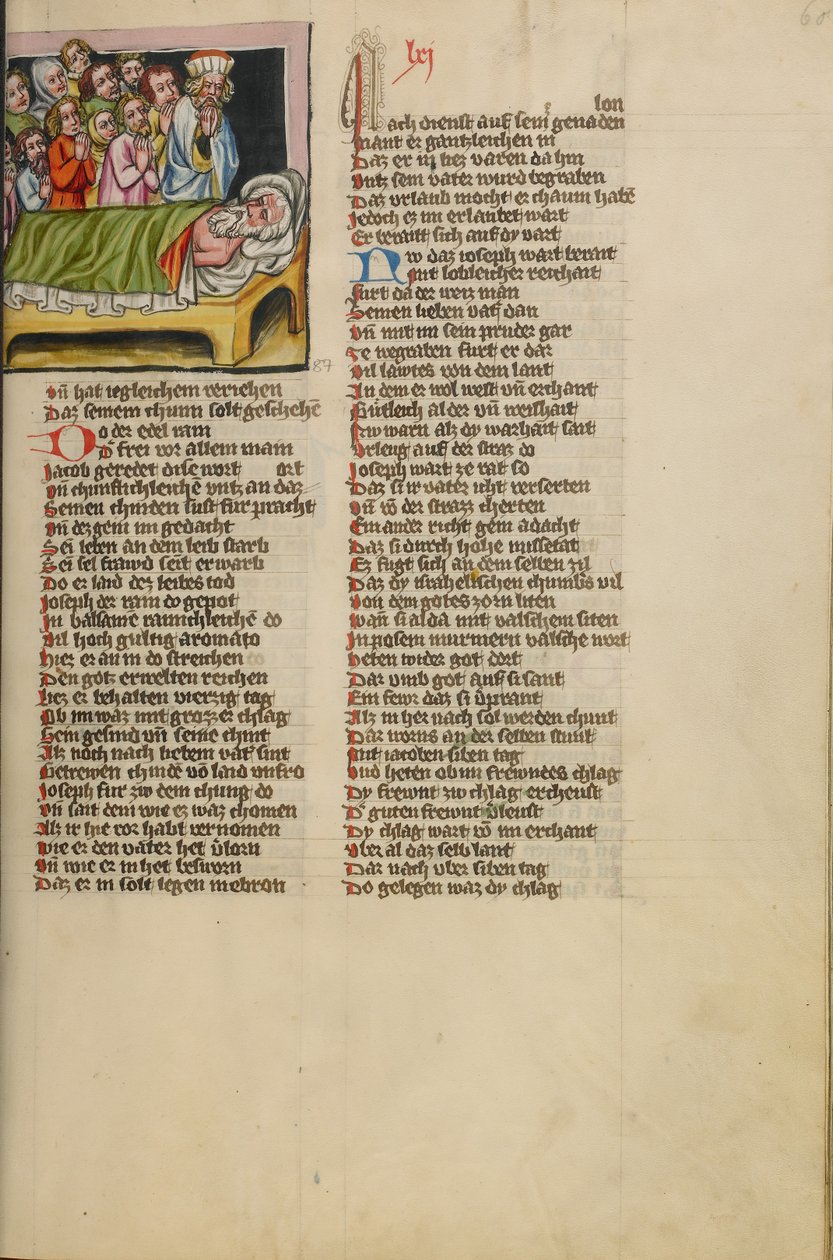 The Death of Jacob by Unknown artist